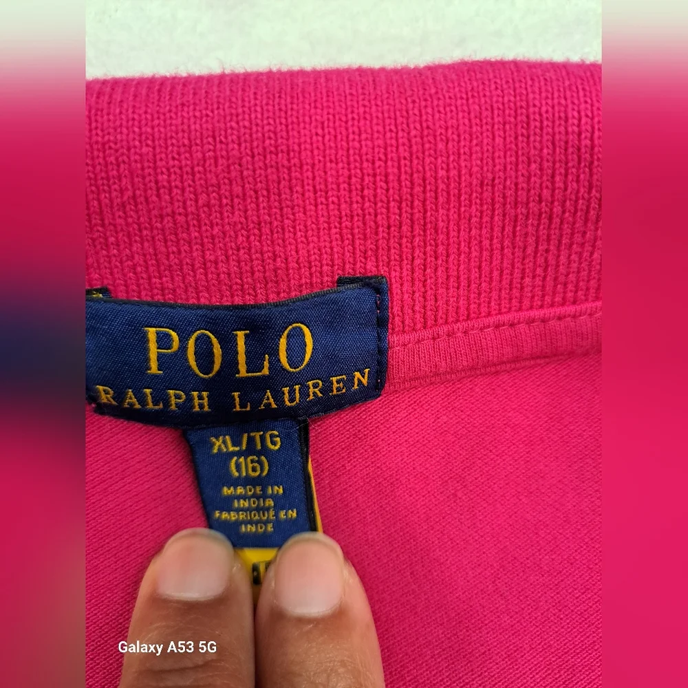 Ralph Lauren Pink Polo Dress